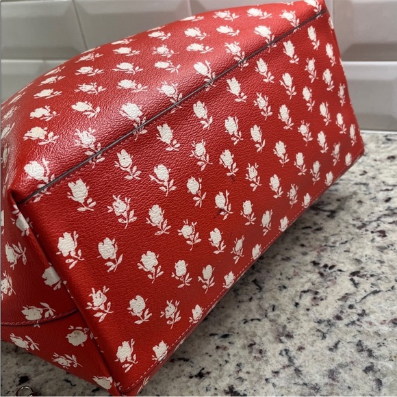 EUC Coach Floral Limited Edition City Zip Top tote - Picture 5 of 14